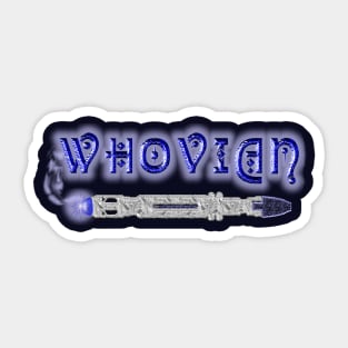 Whovian Screwdriver Sticker